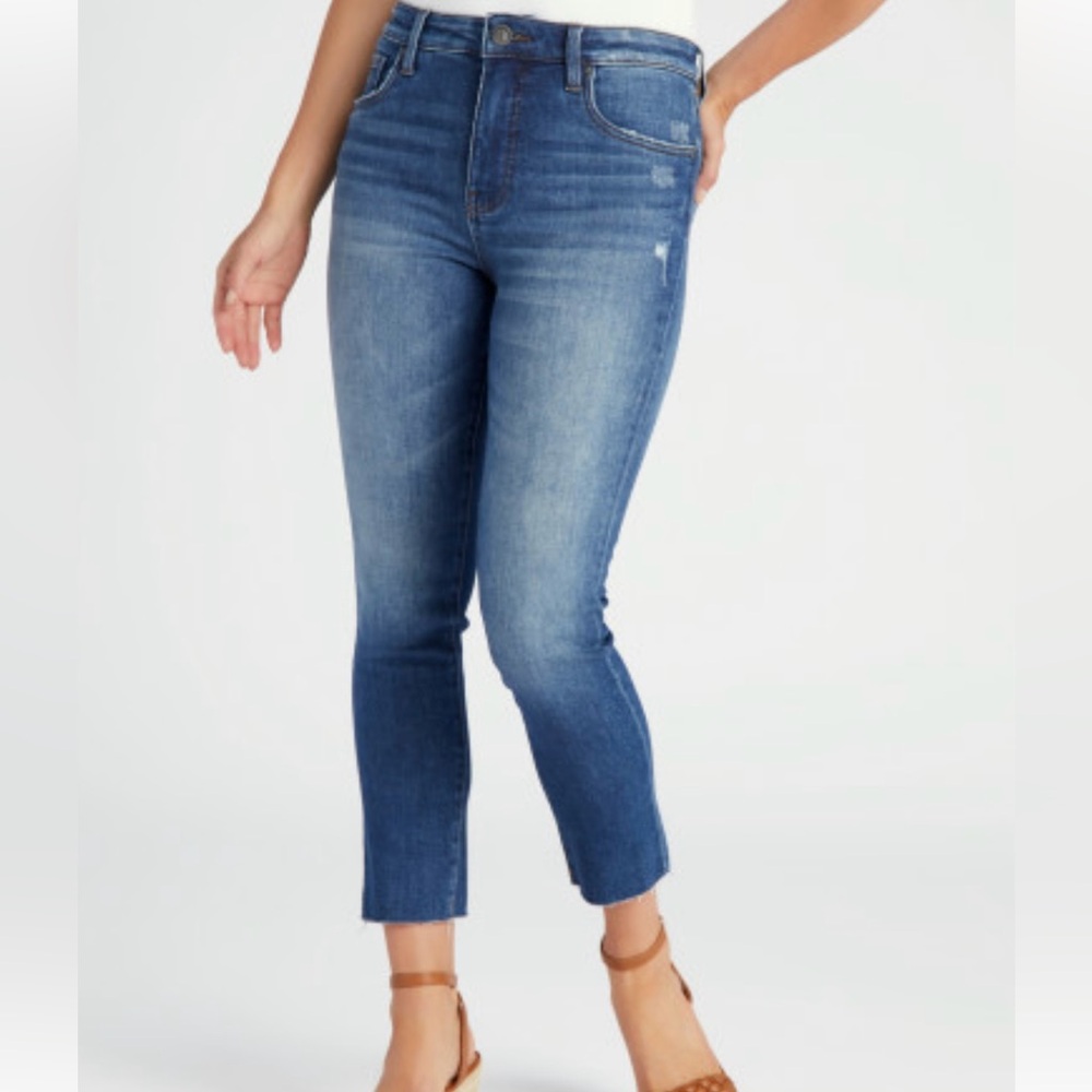 Kut from the Kloth Reese high rise fab ab ankle jeans size 2 - worn once